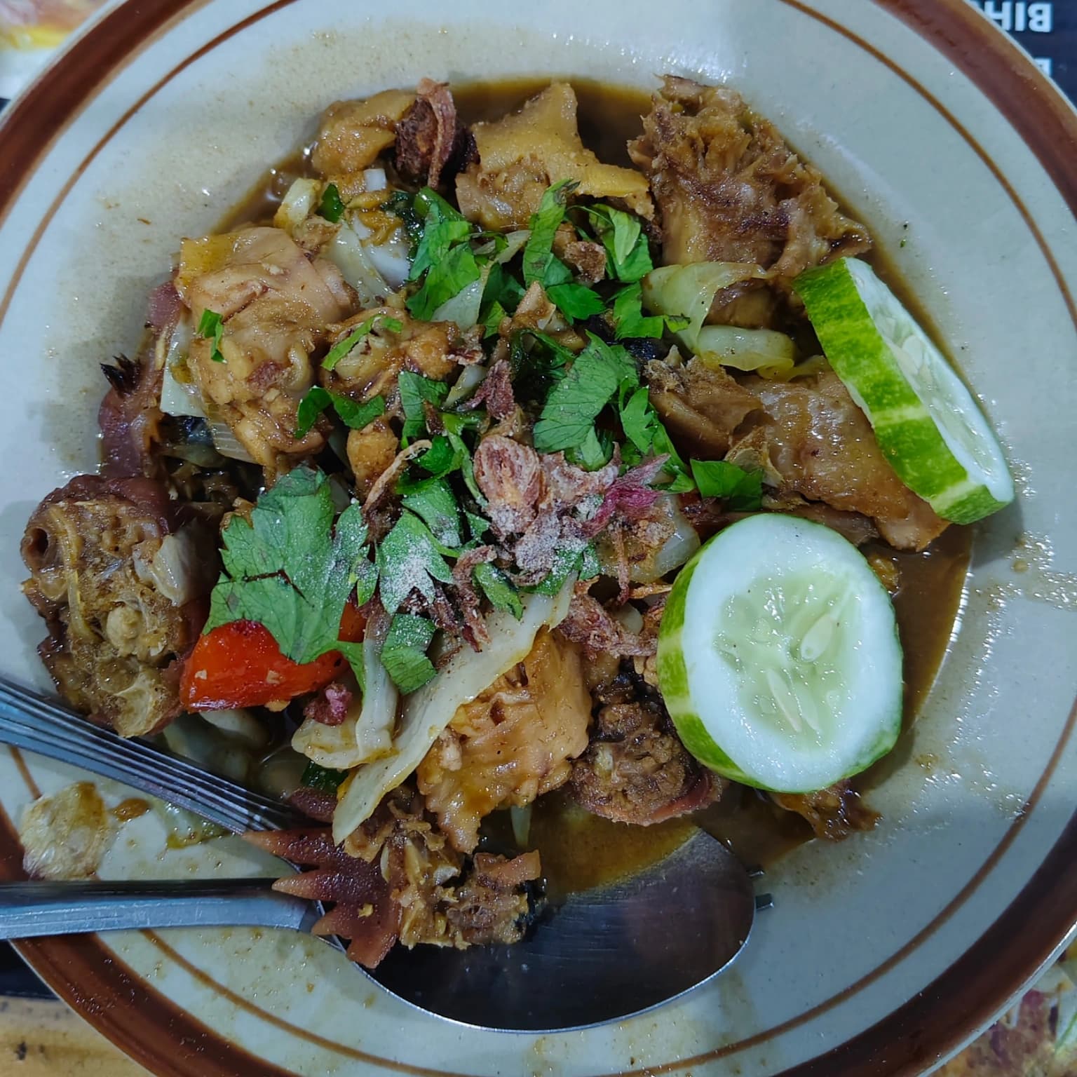 let's eat all, Rica Rica chiken