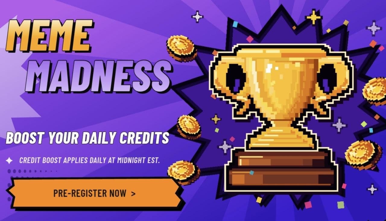 ๐ฅ๐ฅ Cade Pre-register Now Live Total Prize Pools 120000$ Not Miss ๐๐
Register Link ๐
https://cade.market/meme-madness/register?ref=nyein547&campaign=meme-madness-2026
๐ธ Register With Google & Connect
With X ~ Launched 27th August ๐ค๐ค