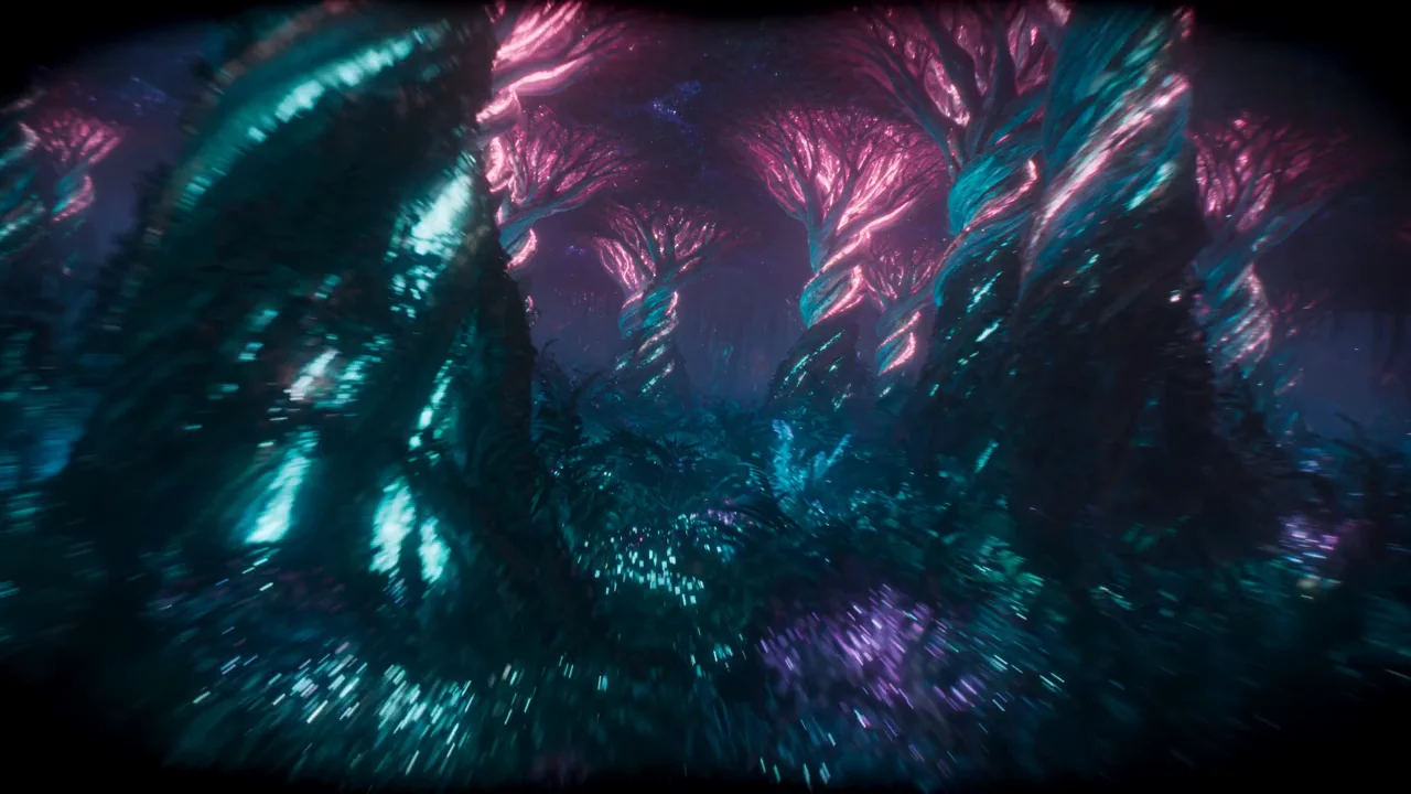 Mystical flights in a magical forest