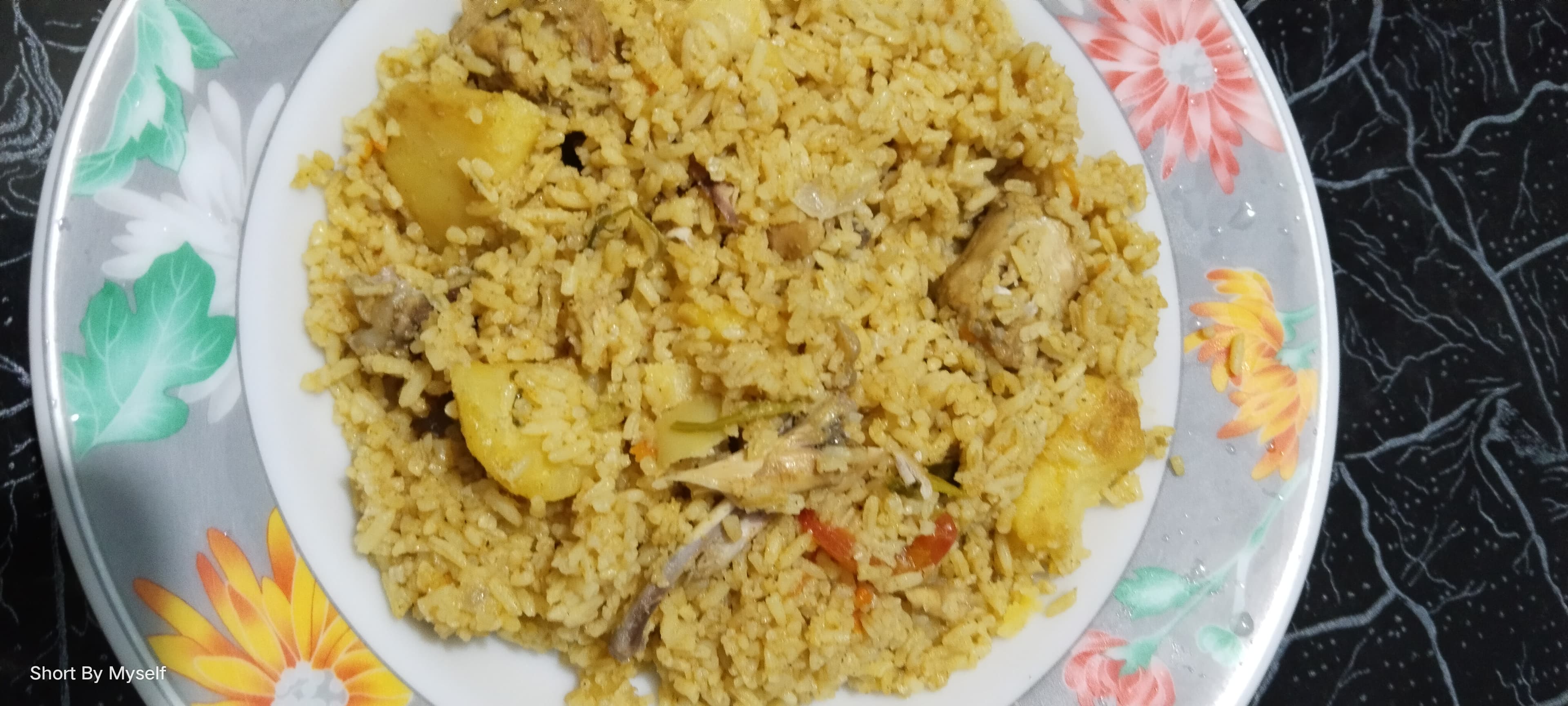 Biryani is a world-famous, aromatic South Asian dish celebrated for its rich flavors and royal heritage.
It features premium long-grain basmati rice layered with tender marinated meat and fragrant spices.
Slow-cooked using the traditional "dum" method, the ingredients simmer in their own steam to lock in deep flavor.