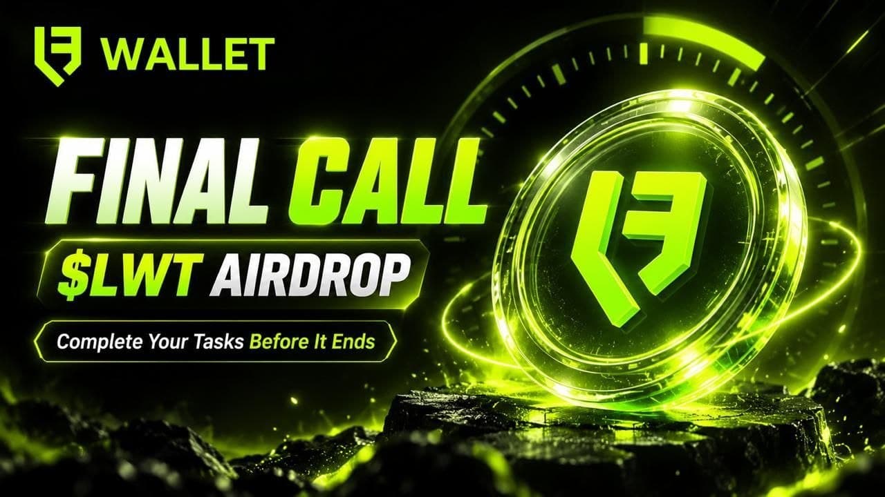 ๐ Final Chance: $LWT Airdrop
Join here
https://t.me/LFWallet_AirdropBot?start=ref1781711487
Complete all remaining tasks before the airdrop window closes and make sure your eligibility is secured.