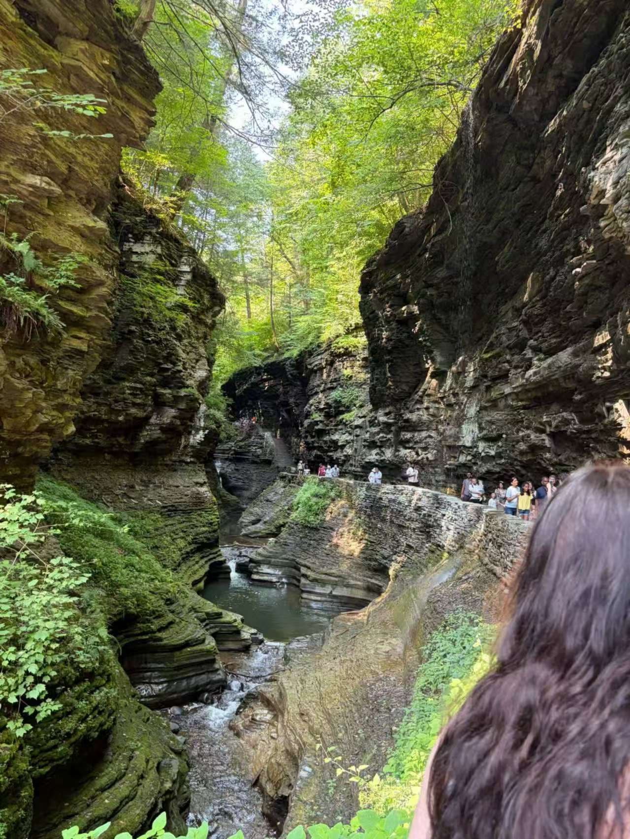 Ancient layers carved by time. Nature spent millions of years shaping this canyon, and we’re just here taking it all in. 🌿🗿