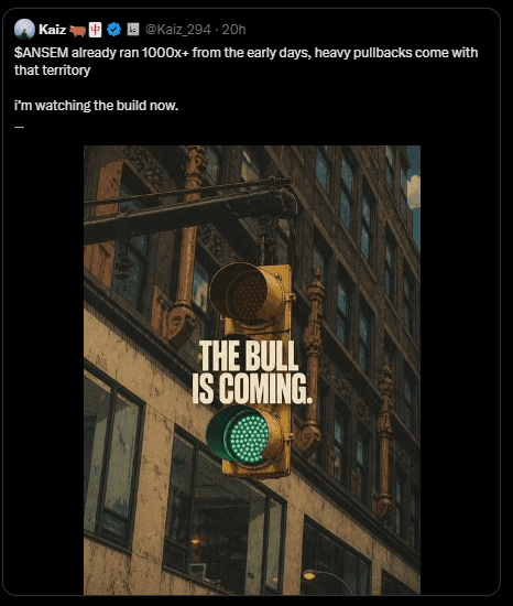 the bull is coming ๐๐๏ธ